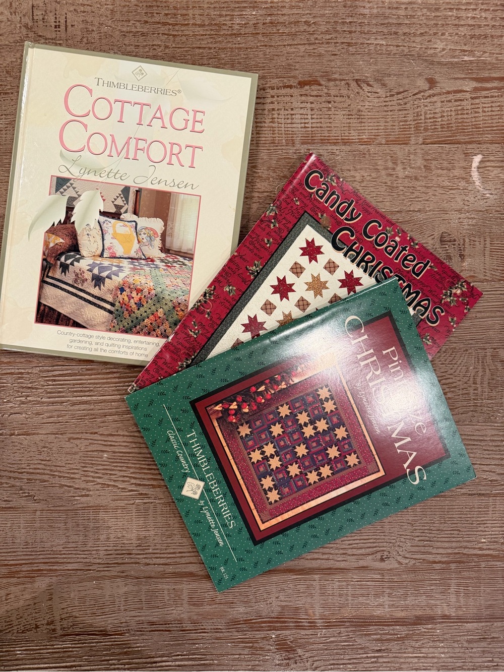 Quilt books (3) Lynette Jensen and Thimbleberries